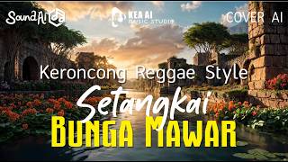 Setangkai Bunga Mawar || Keroncong Reggae #coverai #aimusic