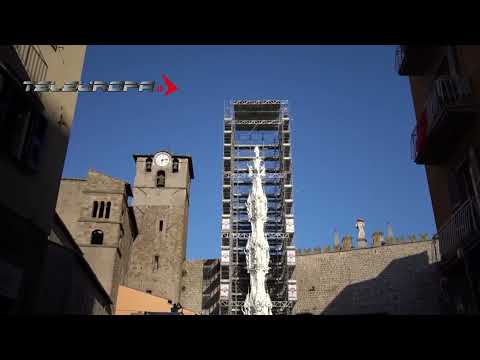 29.7.2022 VITERBO: DOPO TRE ANNI TORNA LA MACCHINA DI SANTA ROSA