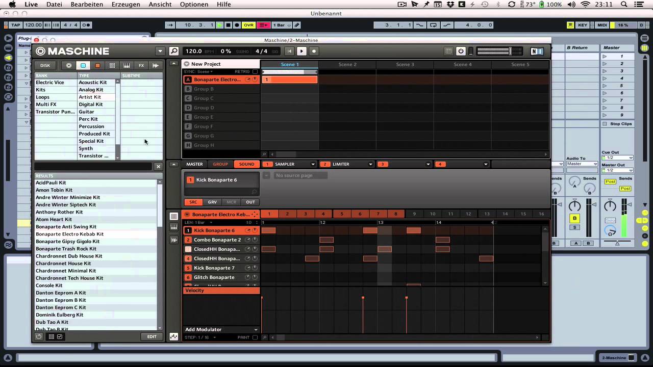 Maschine Audio & MIDI Export in Ableton Live YouTube