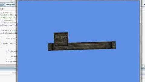 XNA Simple 2D camera demo