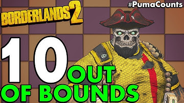 Top 10 Coolest Out of Bounds Map Glitches in Borderlands 2 (Hidden Locations) #PumaCounts
