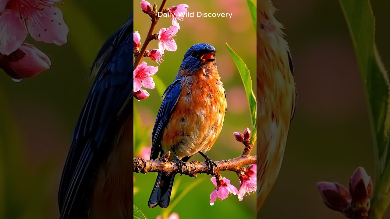 Pure Nature ASMR Joyful Birds & Fresh Rain Drops (No Music) 🌸💧 