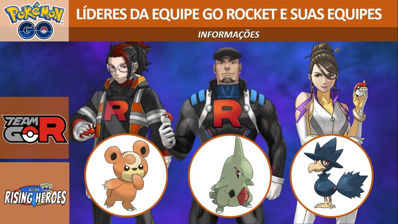 Pokémon GO: como derrotar líderes da Equipe Rocket com dicas para