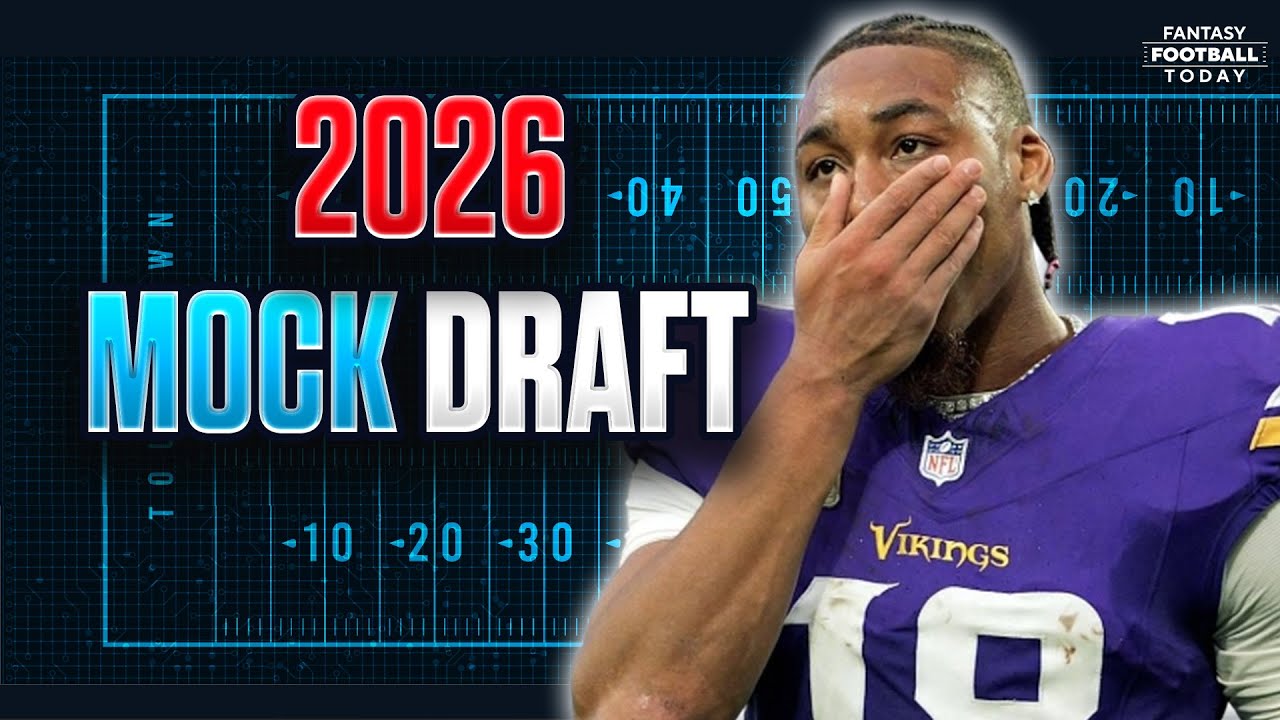 2026 Fantasy Football Mock Draft (PPR) | Our First Look at Next Season!