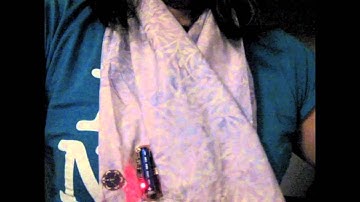 Light Sensitive Scarf