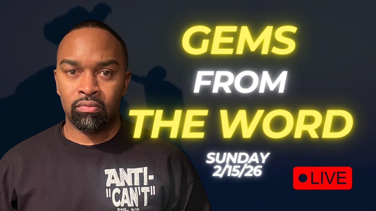 ANTI-“CAN’T” TV is live with gems from the Word