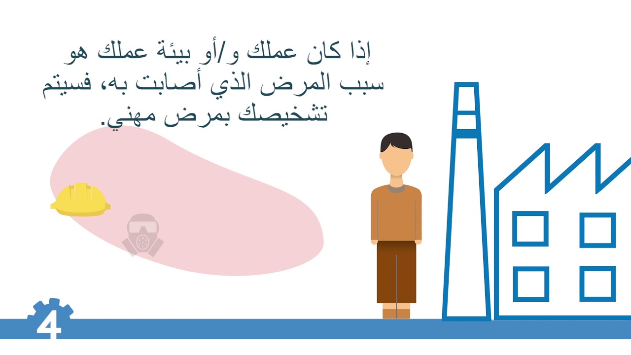 أنا مصاب بمرض مهني، ماذا عليّ أن أفعل؟