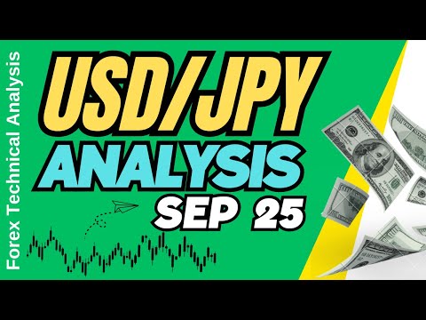 USD JPY Technical Analysis for September 25, 2024