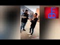 لما واحد عبيط يكلم واحد اخرص في الشارع 