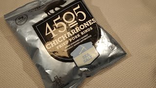 Trying 4505 Chicharrones Fried Pork Rinds Watch Me Eat 402 Pork Rinds