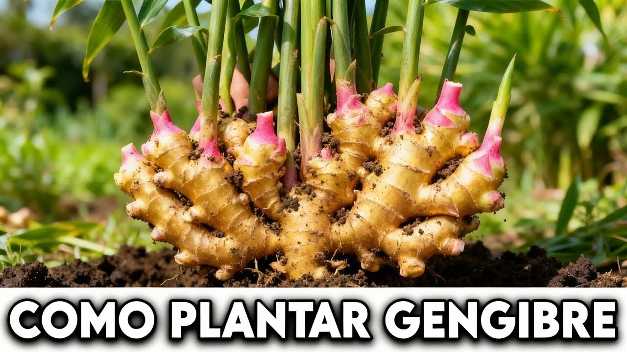 O Melhor GENGIBRE para Cultivar no Seu Jardim