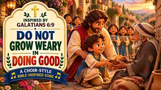 Do Not Grow Weary in Doing Good | Galatians 6:9 | Bible Melodies Choir