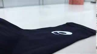 アシックスアームスリーブの素材感！