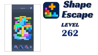 🔥 Shape Escape Level 262 Walkthrough | Can You Solve It? 🧠💥