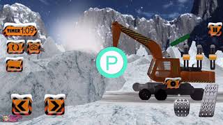 Trò chơi lái xe ô tô tải máy cày phá tuyết | Snow Plow Tuck Driver Game | Trò chơi IOS screenshot 2