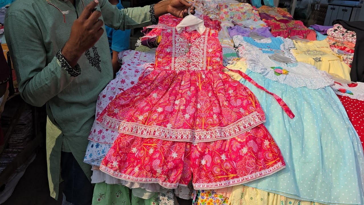 ৩৫০টাকা Baby Girls Party Dress।গার্লস পার্টিড্রেস ঈদ কালেকশন পাইকারি। baby dress eid collection 2026
