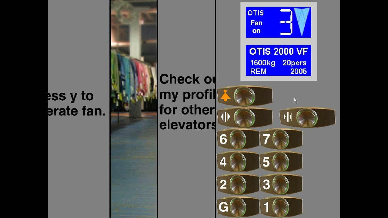 Otis 2000 VF elevator ride remix on Scratch Sound Bug