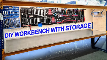Building a Simple Workbench For Working On Cars - Workshop Build: Part 1