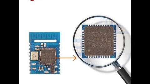 #Bluetooth 5.0 low energy module RSBRS02ABR Based on RF-star Chip #Transparent Transmission
