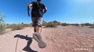 2.2 Mile Run Tempe Arizona Papago Park - Hyperlapse