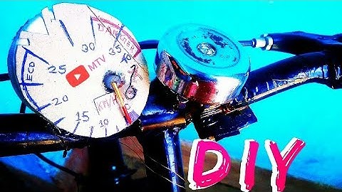 how to make speedometer for cycle at home, Abhishek experiment