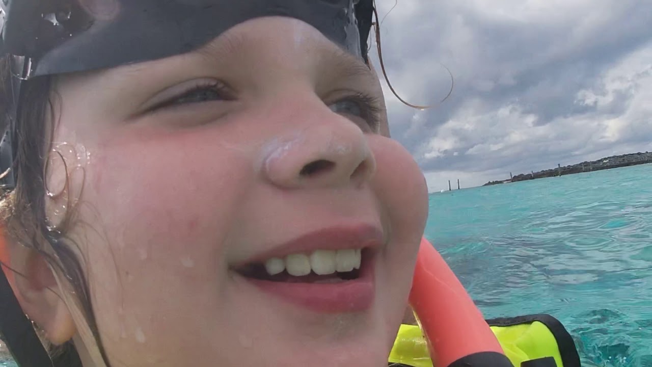 Disney cruise snorkeling in the Bahamas YouTube