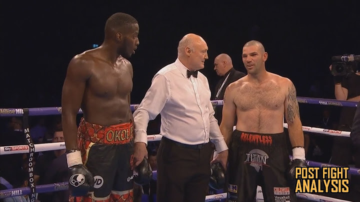LAWRENCE OKOLIE VS RUSS HENSHAW - 1ST ROUND KO!!! POST FIGHT REVIEW (AUDIO ONLY)