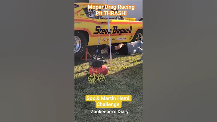 Super Stock DRAG RACING 2025 Hemi Challenge Pits NHRA US NATIONALS Mopar Dodge Plymouth SSAH RACERS