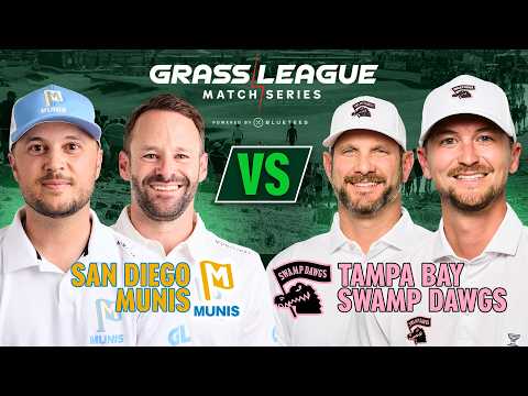 Win or Go Home: San Diego Munis vs. Tampa Bay Swamp Dawgs I Grass League Match Series