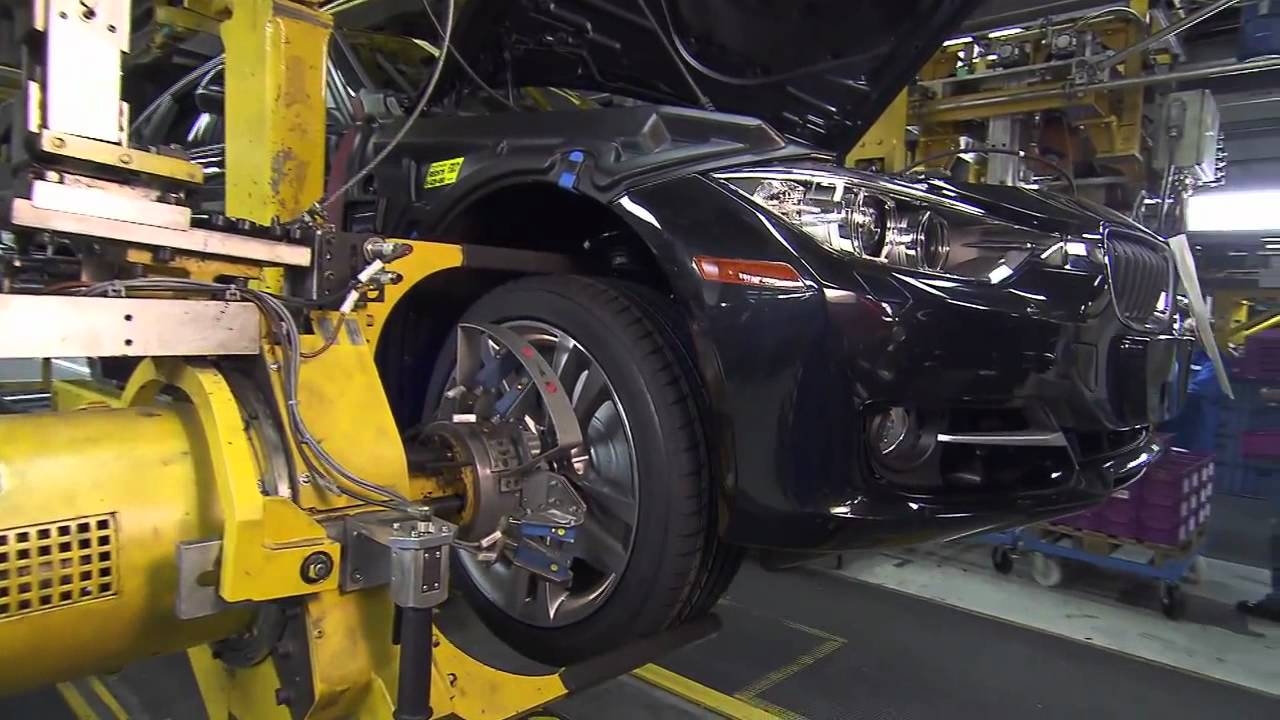 BMW F30 3 Series Production Process - Final Assembly - YouTube