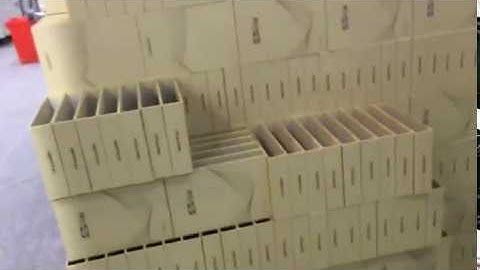 ZK-6421 INTELLIGENT BOOK TYPE RIGID BOX MAKING MACHINE