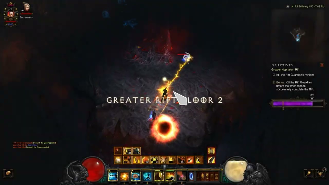 [ Diablo 3 ] S36 Rank 1 World Raiment Gen Monk 