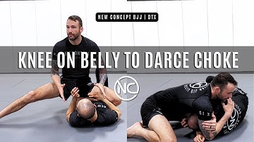 New Concept BJJ | Knee On Belly to Darce Choke | NoGi Coach Caleb Flippin