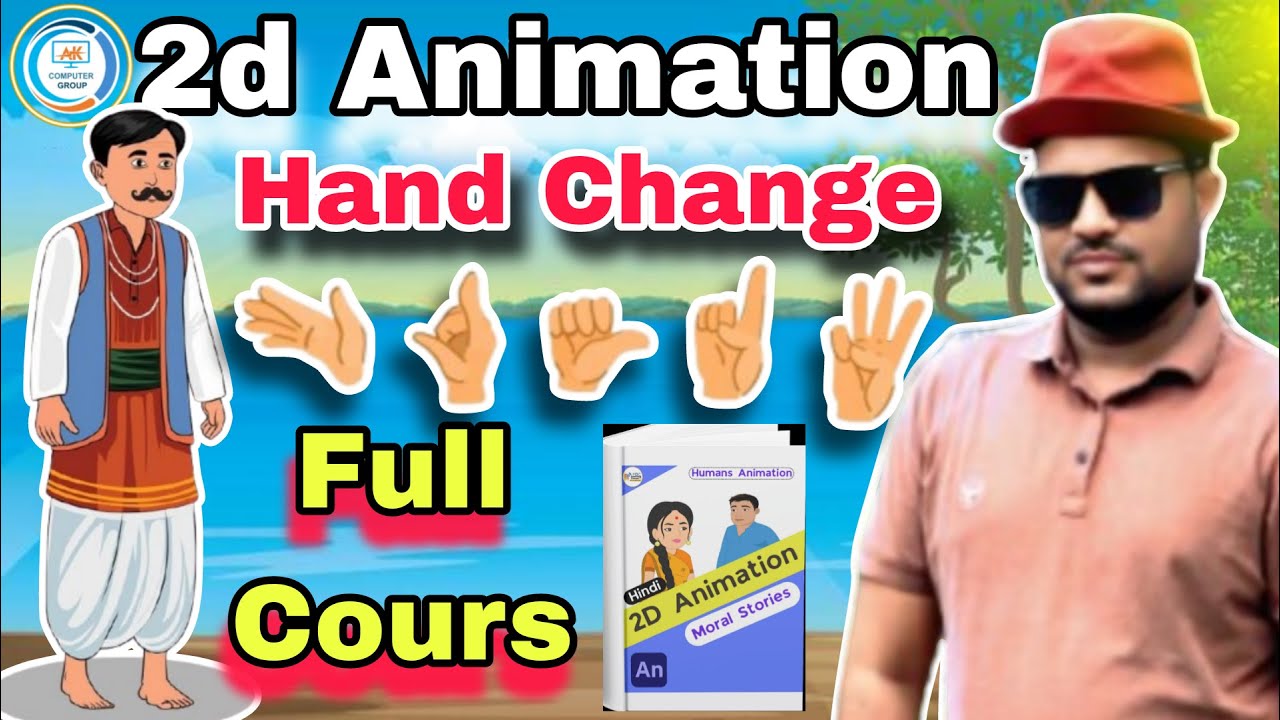Adobe Animate CC Hand Set Full Course | Learn 2D Animation Step by Step ...
