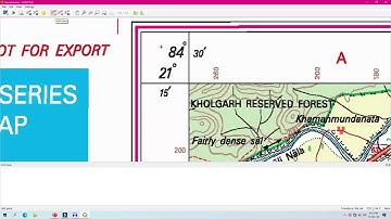 GEOREFERENCING USING UTM ZONE 45N