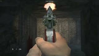 Colt Python revolver sound effect