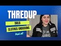 Thredup 50lb Rescue Clothing Unboxing Part #2 - I got some heat, but no chemistry!