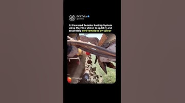 AI-Powered Cameras 🤖📸 | Tomato Sorting Machine by Colour 🍅 | Smart Farming Tech
