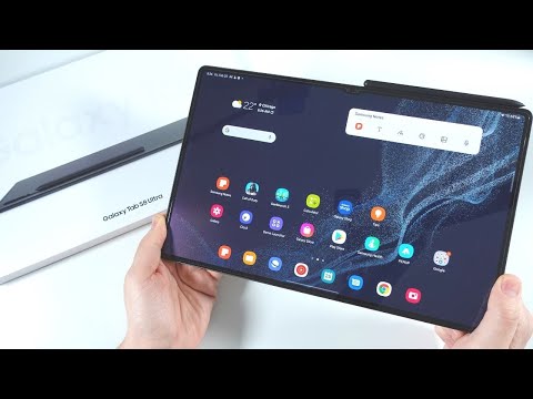 Galaxy Tab S8 Ultra Unboxing, First Impressions! - YouTube
