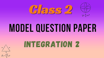 class 2|integration 2|model question paper |Onam exam|first term exam  @examecho