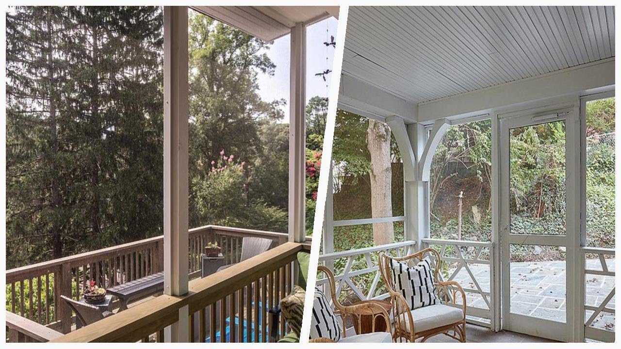 75 Midsized Midcentury Modern Porch Design Ideas You'll Love YouTube