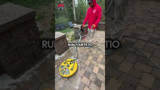 Did you know October is the BEST time to power clean your patio?