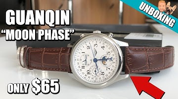 Guanqin Automatic Watch from GearBest | Longines Classic Chrono Homage - Unboxing