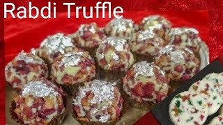 Rabdi Truffle | Rakhi Special Part 5 | Fruit Chocolate | Fusion Recipe | So Sweet Kitchen