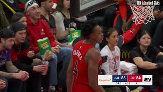 Scottie Barnes 29 pts 12 reb 8 ast vs Indiana Pacers | 2024-02-14