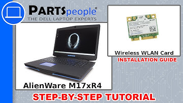 Dell AlienWare M17xR4 Wireless WLAN Card Replacement Video Tutorial