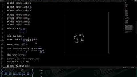 3d perspective projection