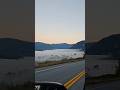 Sea of fog #spring #fog #roadtrip #nature #travel #outdoors #viral #shorts #shortvideo #fyp #sunrise
