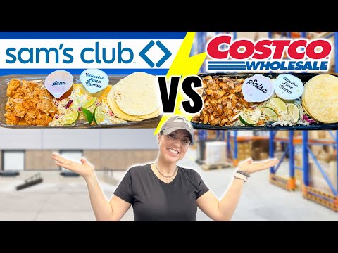 Sam's Club vs COSTCO Ready Meals 🛒 Taco Kit, Mac & Cheese & Chicken Alfredo | Family of 10
