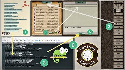 FGC Presents: Content Creation & The Table Import Tool in Fantasy Grounds Unity